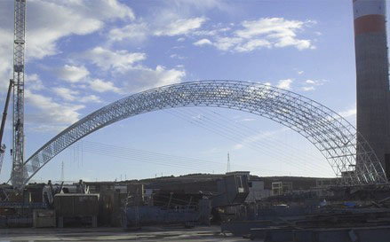 敦化大型网架结构